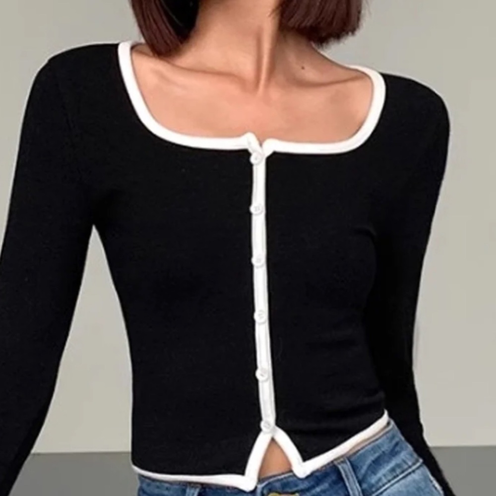 Commence long sleeve top - Size S